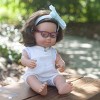 Miniland 15" Girl Doll with Down Syndrome and Glasses with Outfit - 4 of 4