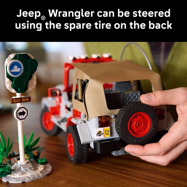 LEGO Jurassic World: Jeep Wrangler de Parque Jurásico 77984 6