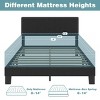 Hub Styler Wood Slats Upholstered Bed - 4 of 4