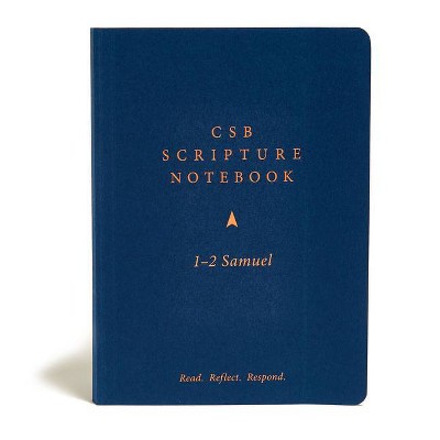 CSB Scripture Notebook, 1-2 Samuel - by  Csb Bibles by Holman (Paperback)