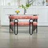 Modern Upholstered Chenille Fabric Loveseat 2 Seater Sofa Couch,Living Room,Office Sofa Couch Furniture,2 seater Bench-Cuddlewood - 3 of 4