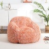 Bean Bag Chair, Faux Fur Bean Bag Chairs for Adults, Kids Bean Bag Couch with Armrest, Soft Foam Filled Fluffy Couch Lazy Sofa Chair - 2 of 4