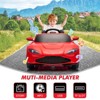 12V  Kids Ride On Car with Remote Control, Battery Powered Sports Car for Toddler, Electric Ride On Vehicle with MP3 Player, LED Light - 3 of 4