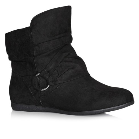 CLOUDWALKERS | Women's Freisa Ankle Boot - Black - 7W