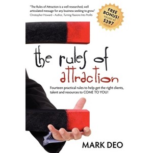 The Rules of Attraction - by  Mark Deo (Paperback) - 1 of 1