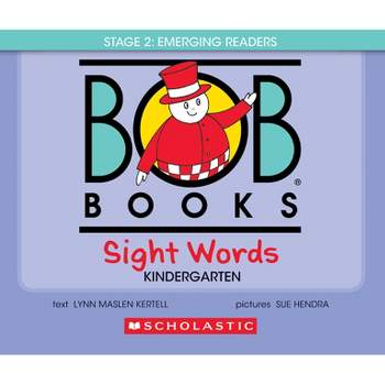 Bob Books - Sight Words Kindergarten Hardcover Bind-Up Phonics, Ages 4 and Up, Kindergarten (Stage 2: Emerging Reader) - by  Lynn Maslen Kertell