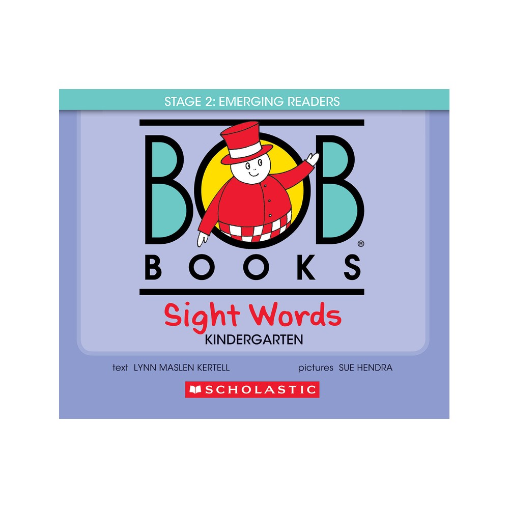 Bob Books - Sight Words Kindergarten Hardcover Bind-Up Phonics, Ages 4 and Up, Kindergarten (Stage 2: Emerging Reader) - by Lynn Maslen Kertell