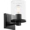 Quorum Lighting Bolton 1 - Light Vanity in  Matte Black - 3 of 3