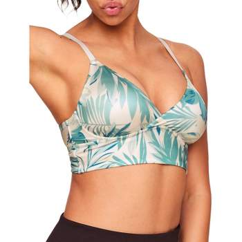Adore Me Women's Lotus Low Support Ruched Bra Sports Bra Activewear : Target