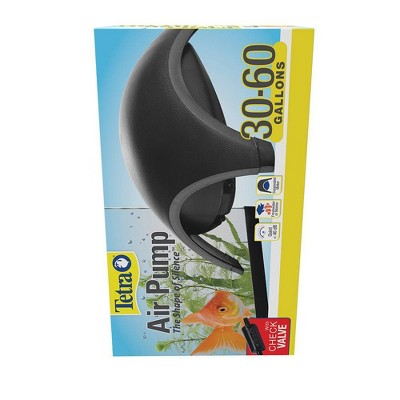 Tetra Whisper Quiet Black Air Pump for 30-60 Gallon Aquariums