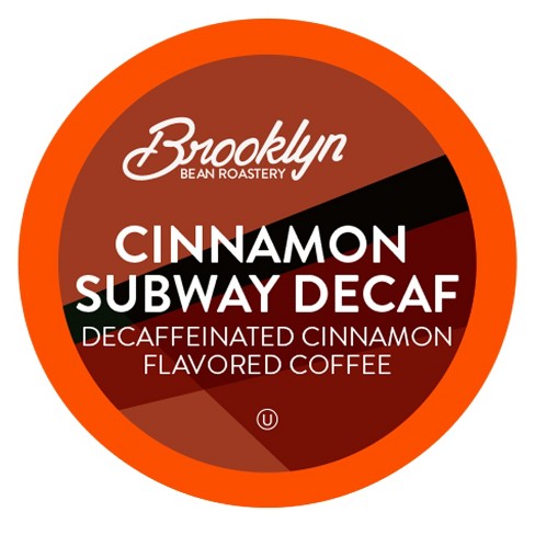 Brooklyn Beans Cinnamon Flavored Decaf Coffee Pods For Keurig 2.0