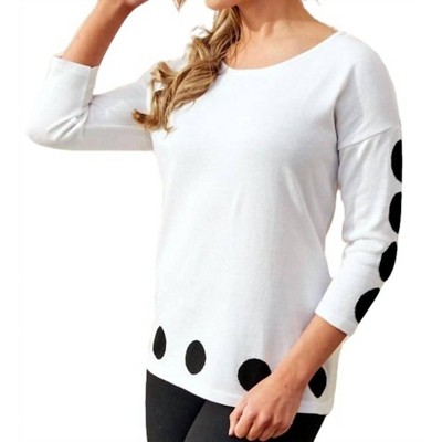 Women's Abstract Scoop Neck Top - ANGEL