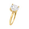 Ross-Simons 3.00 Carat CZ Solitaire Ring in 14kt Yellow Gold Size 6 - 3 of 4