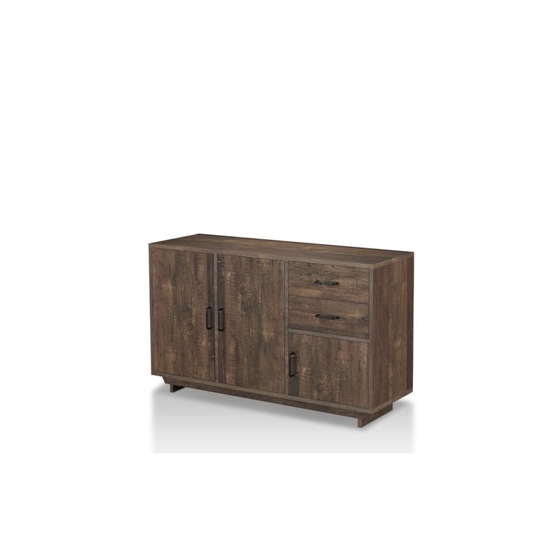 Iohomes Frakes Contemporary Buffet Table Natural Tone - HOMES: Inside + Out, 4 of 13