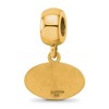 Black Bow Jewelry 14k Yellow Gold Plated Sterling Silver Auburn Tigers NCAA Bead Charm - 4 of 4