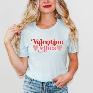 Simply Sage Market Women's Valentine Vibes Short Sleeve Graphic Tee - 1 of 4