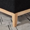 NicBex 33.86"W Upholstered Storage Ottoman with Reversible Lid, Versatile Entryway Bench with Wood Base for Living Room, Entryway - 4 of 4