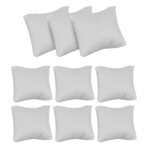 Unique Bargains Jewelry Storage Display Velvet Bracelet Watch Pillow 3.1" x 3.5" 12 Pcs - 1 of 4