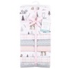 Little Treasure Hudson Baby Girls Cotton Poly Flannel Receiving Blankets 7Pk Multipack - 2 of 2