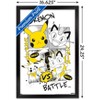 Trends International Pokémon - Battle Anime Framed Wall Poster Prints - 3 of 4