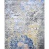 HomeRoots 8' X 10' Ivory Blue and Gray Abstract Hand Knotted Area Rug - 4 of 4