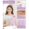 Narwey Small Striped Makeup Bag for Purse Travel Makeup Pouch Cosmetic Bag - 3 of 4