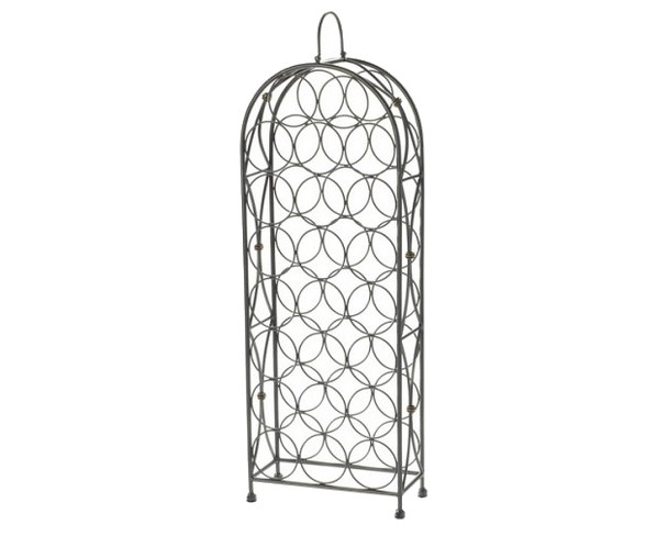Chateau Wine Rack 23 Bottles &ndash; Gunmetal