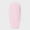 Women's Cozy Fleece High Cut Pull-On Slipper Socks with Grippers - 4 of 4
