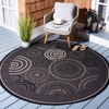 Courtyard CY1906 UV & Stain Resistant Non-Shedding Power Loomed Indoor/Outdoor Rugs - Safavieh - 2 of 4