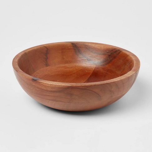 19oz Wood Serving Bowl Threshold, Carved Wooden Bowls Australia
