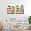 Stupell Industries Exotic Desert Oasis 2pc Floating Frame Art Set - 2 of 4