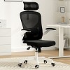 Kumasinova Ergonomic Office Chair Swivel Desk Chair,Adjustable Height Comfy Computer Chair with Adjustable Lumbar Support&Flip-Up Armrest - 2 of 4