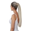 Alilang Straight Ponytail Extension - 24 Inch Long Straight Wrap Around Ponytail for Women Clip Ponytail Hair Extensions Synthetic - 3 of 4