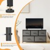 ALEXOUN Drawers Dresser with for Bedroom,with Fabric Drawers and Metal Frame,Storage Tower Organizer for Closet, Kids Room, Living Room - 4 of 4