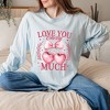 Simply Sage Market Women's Coquette Cherry Much Long Sleeve Garment Dyed Tee - image 2 of 3