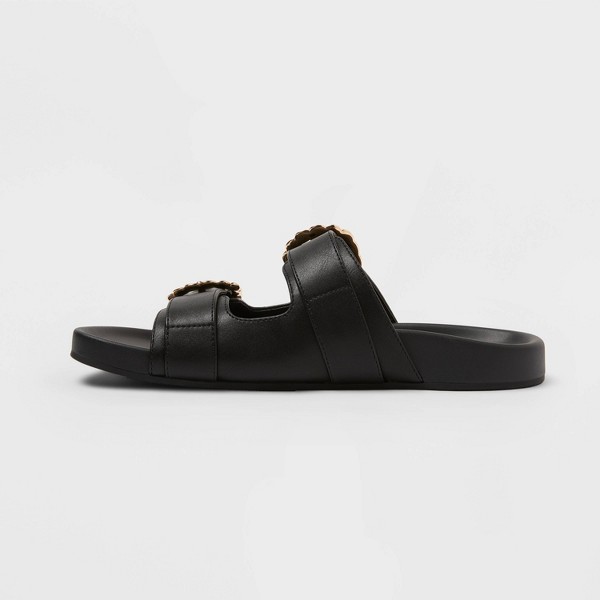 Sandalias Koda para mujer con plantilla de espuma viscoelástica - A New Day™ negro 2