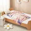 Cozy Bliss Soft Reversible Kid Throw Blanket Printed Bedding Blanket - 4 of 4