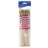 Beistle Pkgd American Flags - Fabric, 4" x 6", (24/Pkg) Multicolored - 3 of 3