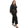 L I V D Women's Yelena Crepe Wrap Top - 2 of 3