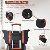 Syemin Bag and Luggage Sets Hardshell Luggage Sets 3 Piece Carry-on Suitcases with Wheels Durable Travel Luggage, Black, 13.8"*21.5"*8.3" - 3 of 4
