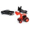 New Ray 1/43 Chevy Pickup, Trailer & Kubota M5-111 Tractor with Loader SS-34213 - 4 of 4