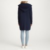 Anna-Kaci Women's Long Sleeve Knit Cardigan with Open Front Design, Relaxed Hood Detail and Soft Textured Fabric - 4 of 4