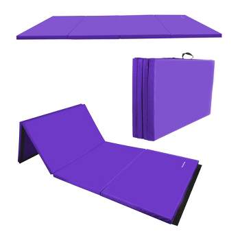BalanceFrom Fitness GoGym 6x2ft Folding 3 Panel Exercise Mat w/Handles,  Purple, 1 Piece - Kroger