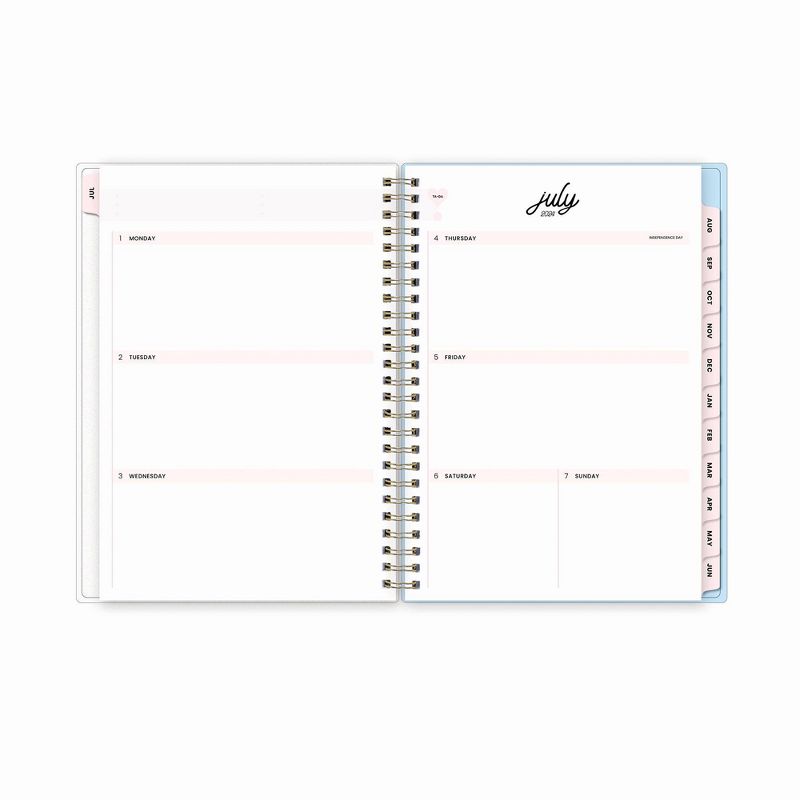 Color Me Courtney for Blue Sky 2024-25 Weekly/Monthly Planner Notes 8.625&#34;x5.875&#34; Daisy Burst, 6 of 14