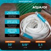 Aqua Joe 50-Foot Expandable RV Hose with Flexible Marine-Grade Fiber Jacket, Abrasion-Resistant, Tangle-Free, Non-Slip Handles - 3 of 4