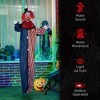 Whisen Halloween Battery-Operated Scary Clown, Talking, Glowing Eyes & Sound-Activated - Multicolor - 3 of 4