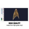 Star Trek Discovery Delta Shield Automotive Bumper Sticker - 3 of 4