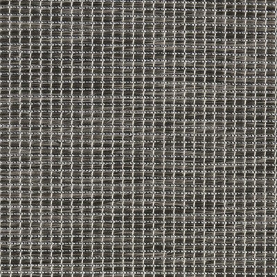 Charcoal 5' x 7' Flat Woven Synthetic Indoor/Outdoor Rug