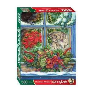 Christmas Window 500 Piece Jigsaw Puzzle for Adults - 1 of 1