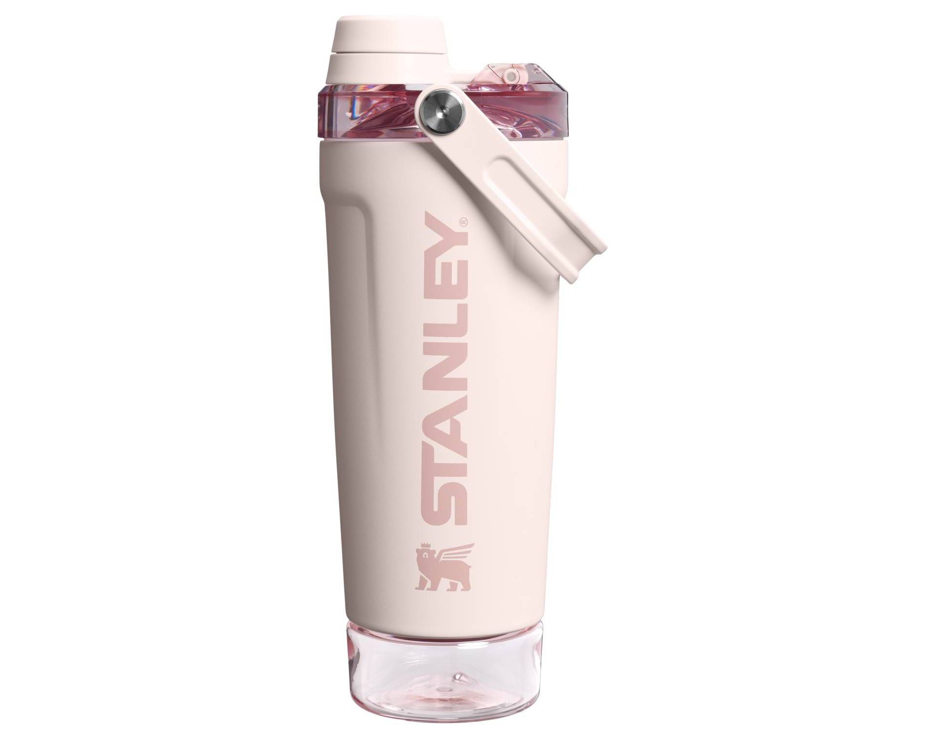 Stanley 20oz Stainless Steel Activate Shaker Bottle - Rose Quartz